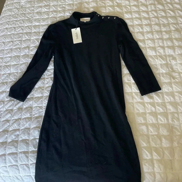 Ba&sh black Winnie sweater dress - Picture 6 of 14